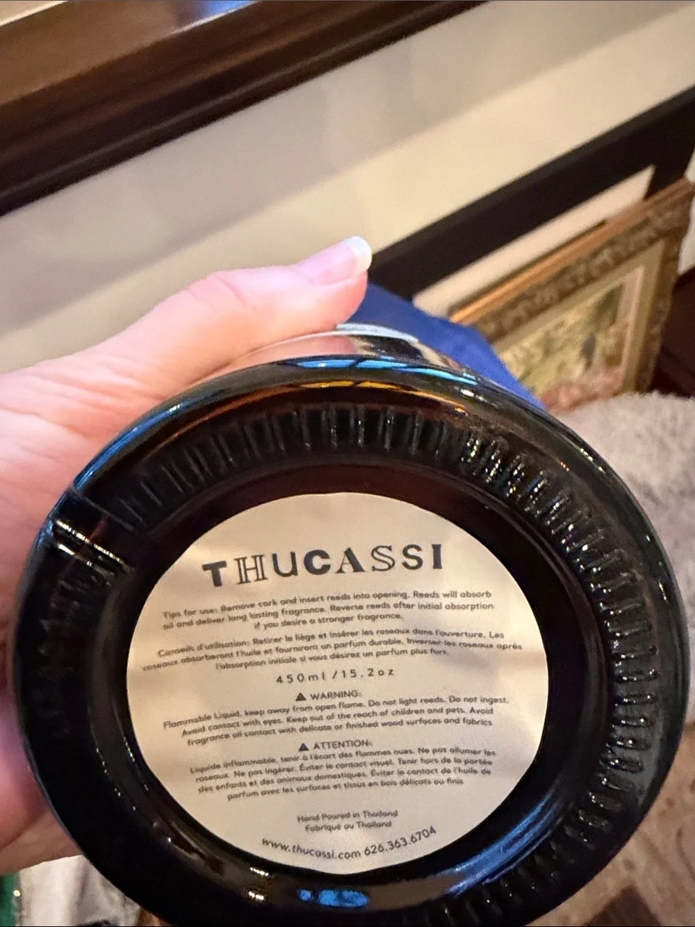 “THUCASSI DIFFUSERS” 15.2 Floz Stunning